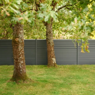 Photo d'une clôture en aluminium LISSALU