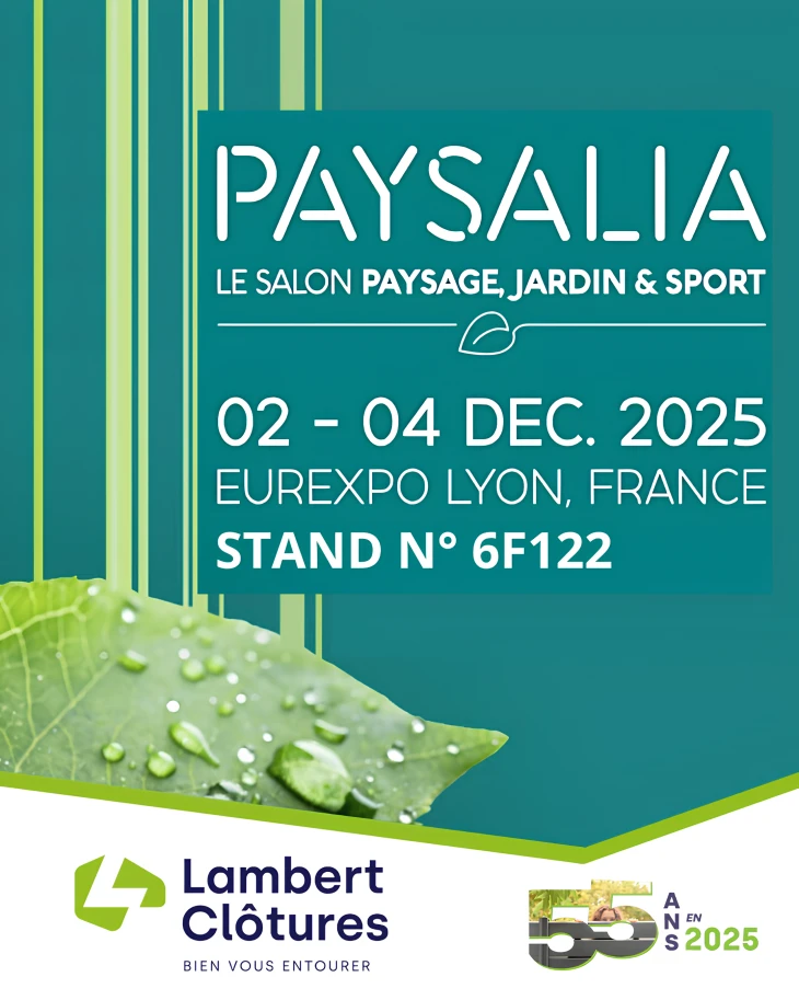 stand Paysalia Lambert Clôtures 6F122