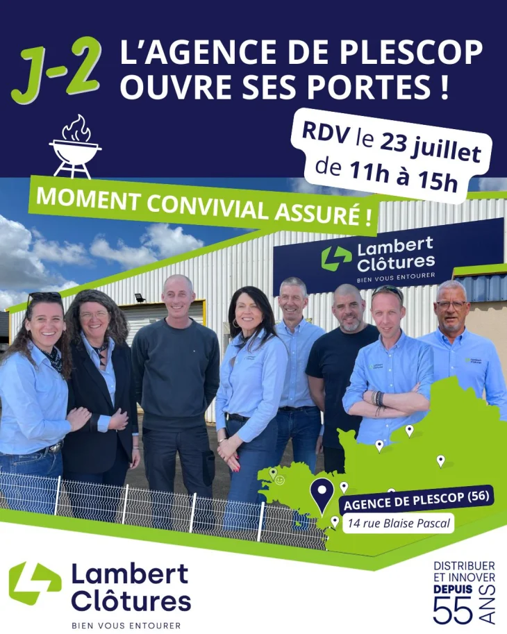 Lambert Clôtures Vanes ouvre ses portes 
