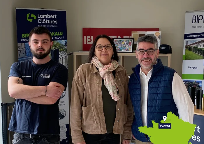 Ouverture agence Lambert Clôture à Yvetot -76